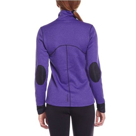 Куртка флисовая Craft Warm Jacket  1901671 женская цвет: фиолетовый