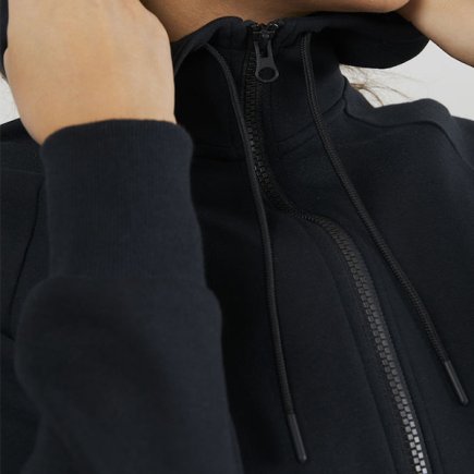 Толстовка подовжена Craft District Long Hoodie 1907191-999000 жіноча колір: чорний