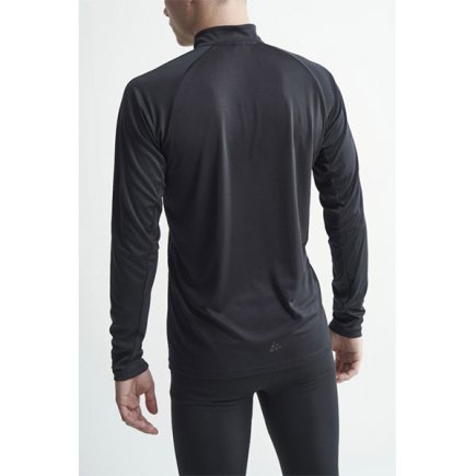 Кофта спортивна Craft Eaze LS Half Zip Tee Man 1907743-999000 колір: чорний