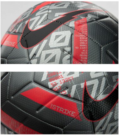 Мяч футбольный Nike Strike-EC20 CV9498-020 Silver Размер 4 (официальная гарантия)