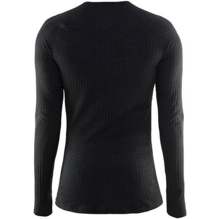 Футболка с длинным рукавом Craft Warm Wool CN 194619-1999 женская цвет: черный