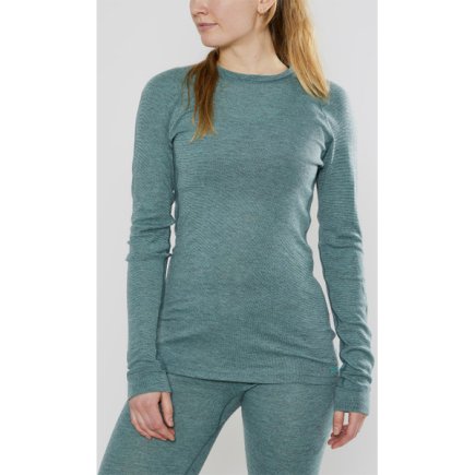 Комплект термобілизни Craft Merino 180 Set 1907887-612200 жіноча колір: зелений