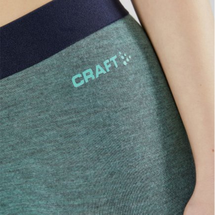 Комплект термобілизни Craft Merino 180 Set 1907887-612200 жіноча колір: зелений
