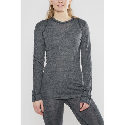 Комплект термобілизни Craft Merino 180 Set 1907887-998000 жіноча колір: сірий