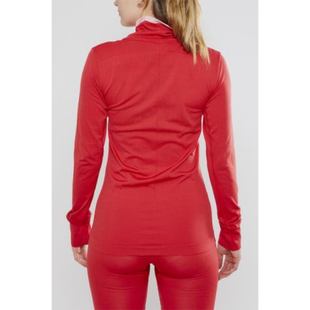 Футболка с длинным рукавом Craft Fuseknit Comfort Wrap LS 1906591-481000 женская цвет: красный