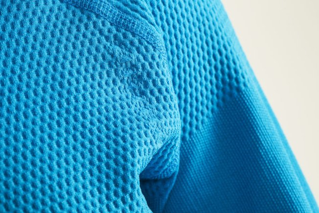 Футболка з довгим рукавом Craft Warm Half Polo 1903718-1320 жіноча колір: блакитний