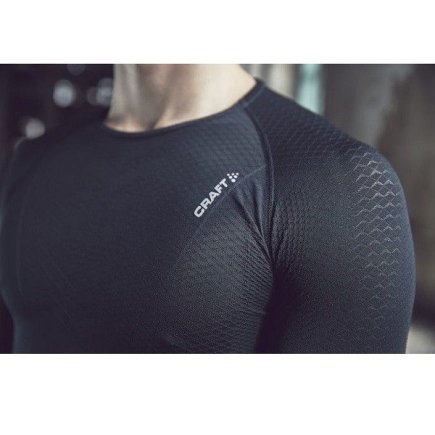 Футболка с длинным рукавом Craft Cool Intensity RN LS Man 1904923-9999 цвет: черный