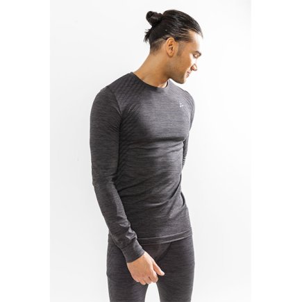 Футболка с длинным рукавом Craft FuseKnit Comfort RN LS Man 1906600-B98000 цвет: серый