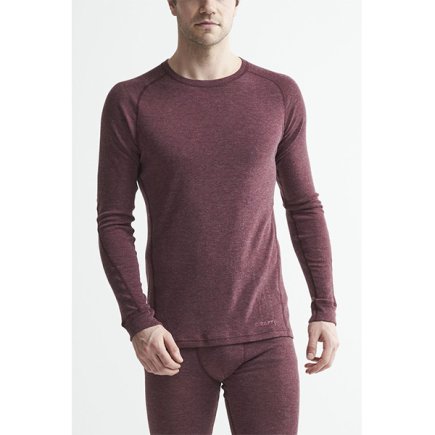Комплект термобілизни Craft Merino 180 Set Man 1907888-488200 колір: бордовий