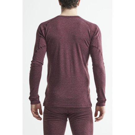 Комплект термобілизни Craft Merino 180 Set Man 1907888-488200 колір: бордовий
