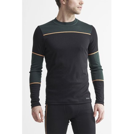Комплект термобілизни Craft Baselayer Set Man 1905332-998675 колір: чорний / зелений