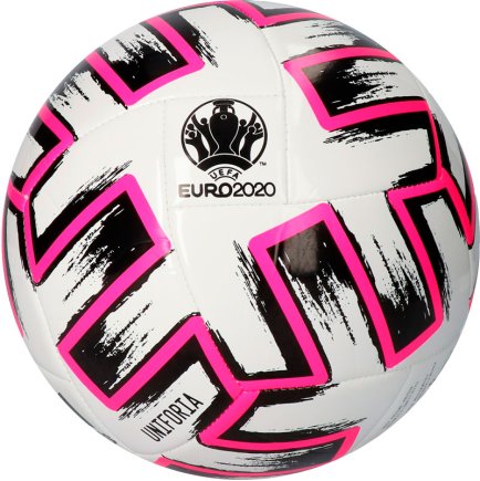 Мяч футбольный Adidas Uniforia Club EURO 2020 FR8067 размер 4 цвет: мультиколор (официальная гарантия)