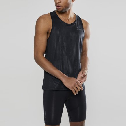Майка спортивная Craft Shade Singlet Man 1905854-999999 цвет: черный