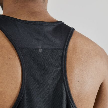 Майка спортивная Craft Shade Singlet Man 1905854-999999 цвет: черный