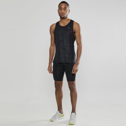 Майка спортивная Craft Shade Singlet Man 1905854-999999 цвет: черный