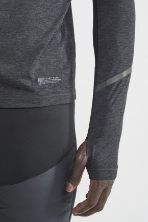Футболка з довгим рукавом Craft SubZ LS Wool Tee Man 1907712-998935 колір: чорний