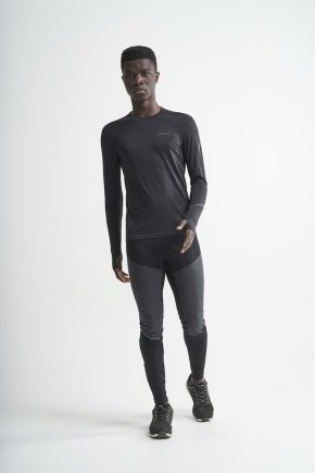 Футболка з довгим рукавом Craft SubZ LS Wool Tee Man 1907712-998935 колір: чорний