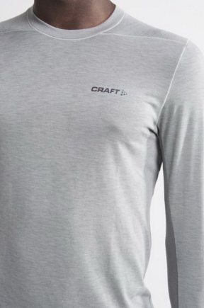 Футболка с длинным рукавом Craft SubZ LS Wool Tee Man 1907712-935200 цвет: серый