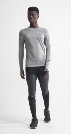 Футболка с длинным рукавом Craft SubZ LS Wool Tee Man 1907712-935200 цвет: серый