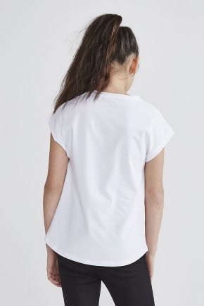 Футболка спортивная Craft ARCH PRINTED TEE JR 1908871-900000 детская цвет: белый