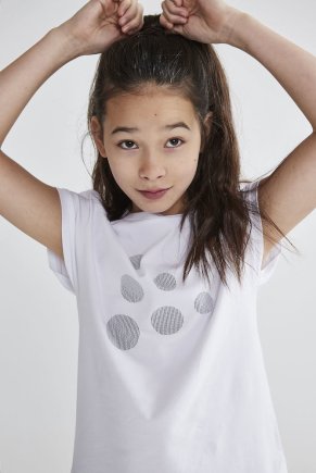 Футболка спортивная Craft ARCH PRINTED TEE JR 1908871-900000 детская цвет: белый