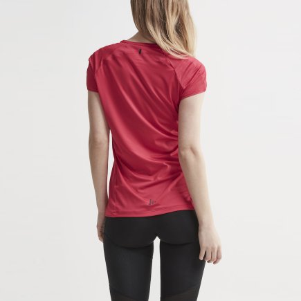 Футболка спортивна Craft Shade SS Tee Woman 1905845-735000 жіноча колір: червоний