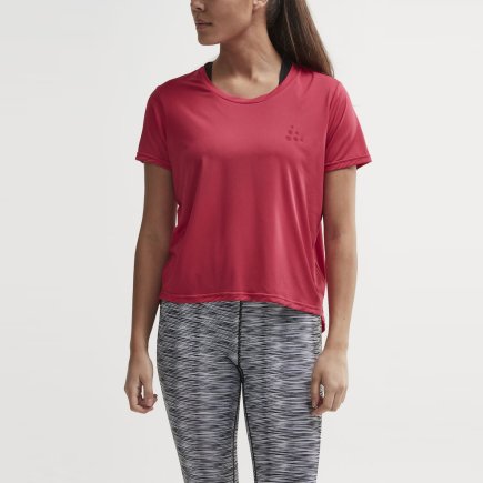 Футболка спортивна Craft Eaze SS Tee Woman 1906408-735000 жіноча колір: червоний