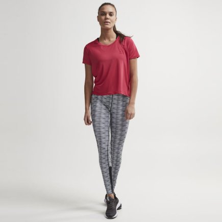 Футболка спортивна Craft Eaze SS Tee Woman 1906408-735000 жіноча колір: червоний
