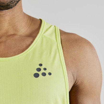 Майка спортивная Craft Shade Singlet Man 1905854-611000 цвет: желтый