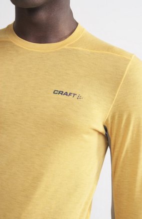 Футболка з довгим рукавом Craft SubZ LS Wool Tee Man 1907712-557200 колір: жовтий