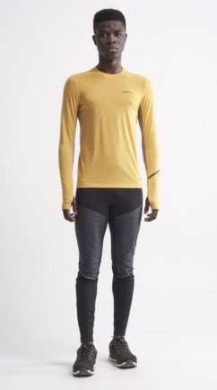 Футболка з довгим рукавом Craft SubZ LS Wool Tee Man 1907712-557200 колір: жовтий