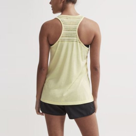 Майка спортивная Craft Charge Singlet Woman 1907040-506200 женская цвет: желтый