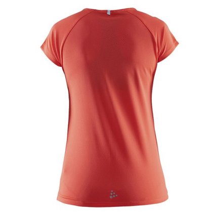 Футболка спортивная Craft Joy SS Shirt Woman 1904097-2825 женская цвет: красный