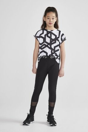 Футболка спортивна Craft FOCUS BOXY TEE JR 1908873-156900 дитяча колір: мультиколор