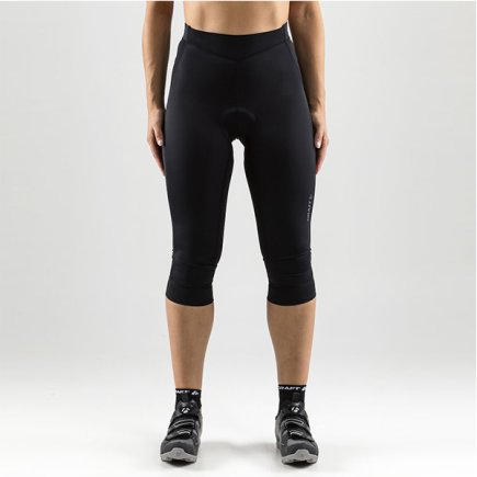 Велоштаны 3/4 Craft Rise Knickers Woman 1906077-999000 женские цвет: черный