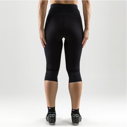 Велоштаны 3/4 Craft Rise Knickers Woman 1906077-999000 женские цвет: черный