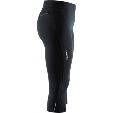 Спортивні капрі Craft Prime Capri Woman 1903179-9999 жіночі колір: чорний
