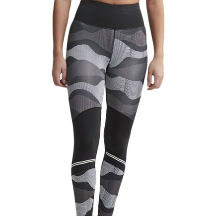 Тайтси бігові Craft Charge Shape Tights Woman 1907048-999900 жіночі колір: чорний / сірий