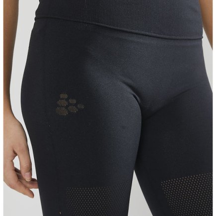 Тайтси бігові Craft UNTMD Warpknit Tights Woman 1907672-999000 жіночі колір: чорний