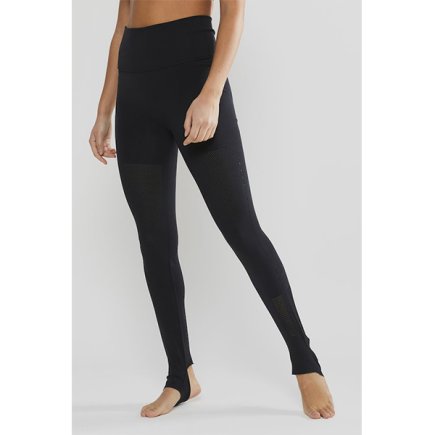 Тайтси бігові Craft UNTMD Warpknit Tights Woman 1907672-999000 жіночі колір: чорний