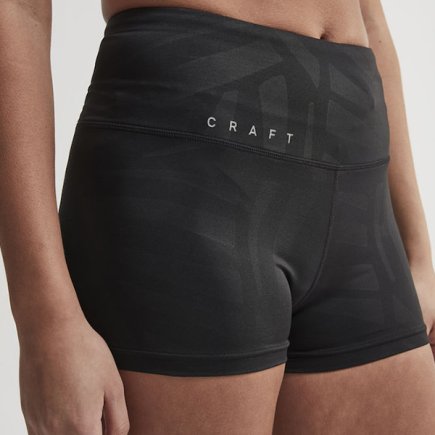 Шорти бігові Craft Charge Hotpant Tights Woman 1907046-999000 жіночі колір: чорний