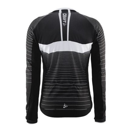 Велокофта Craft Gran Fondo Jersey LS Man 1903988-9900 колір: чорний