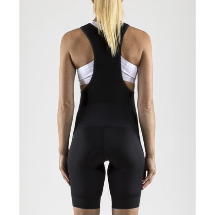 Велотрико Craft Rise Bib Shorts  1906079-999000 женские цвет: черный