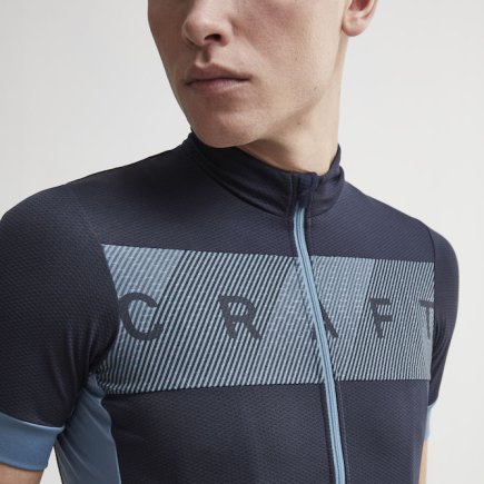 Велофутболка джерсі Craft Reel Jersey Man 1906096-396316 колір: синій