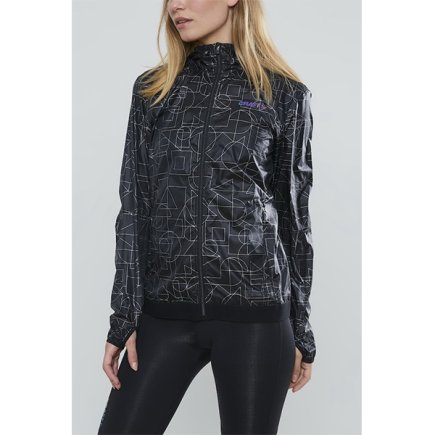 Вітрівка Craft Lumen Wind Jacket 1907683-155999 жіноча колір: чорний