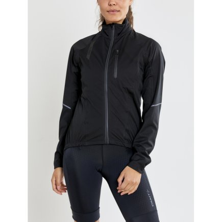 Вітрівка Craft Stride Rain Jacket 1908798-999000 жіноча колір: чорний