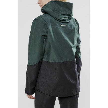 Куртка Craft Shell Jacket 1908005-675000 жіноча колір: зелений / чорний