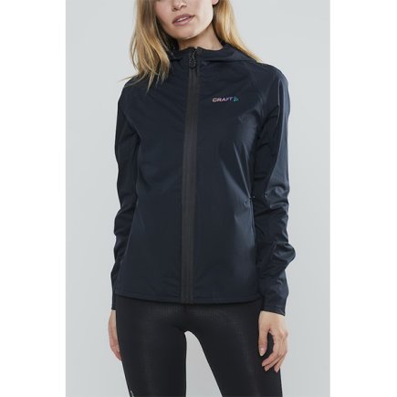 Куртка Craft Hydro Jacket 1907688-999000 жіноча колір: чорний