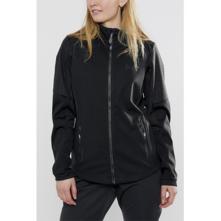 Куртка Craft Warm Train Jacket  1906412-999003 женская цвет: черный