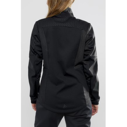 Куртка Craft Warm Train Jacket  1906412-999003 женская цвет: черный